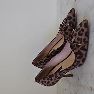 Leopard Print Women's Heels